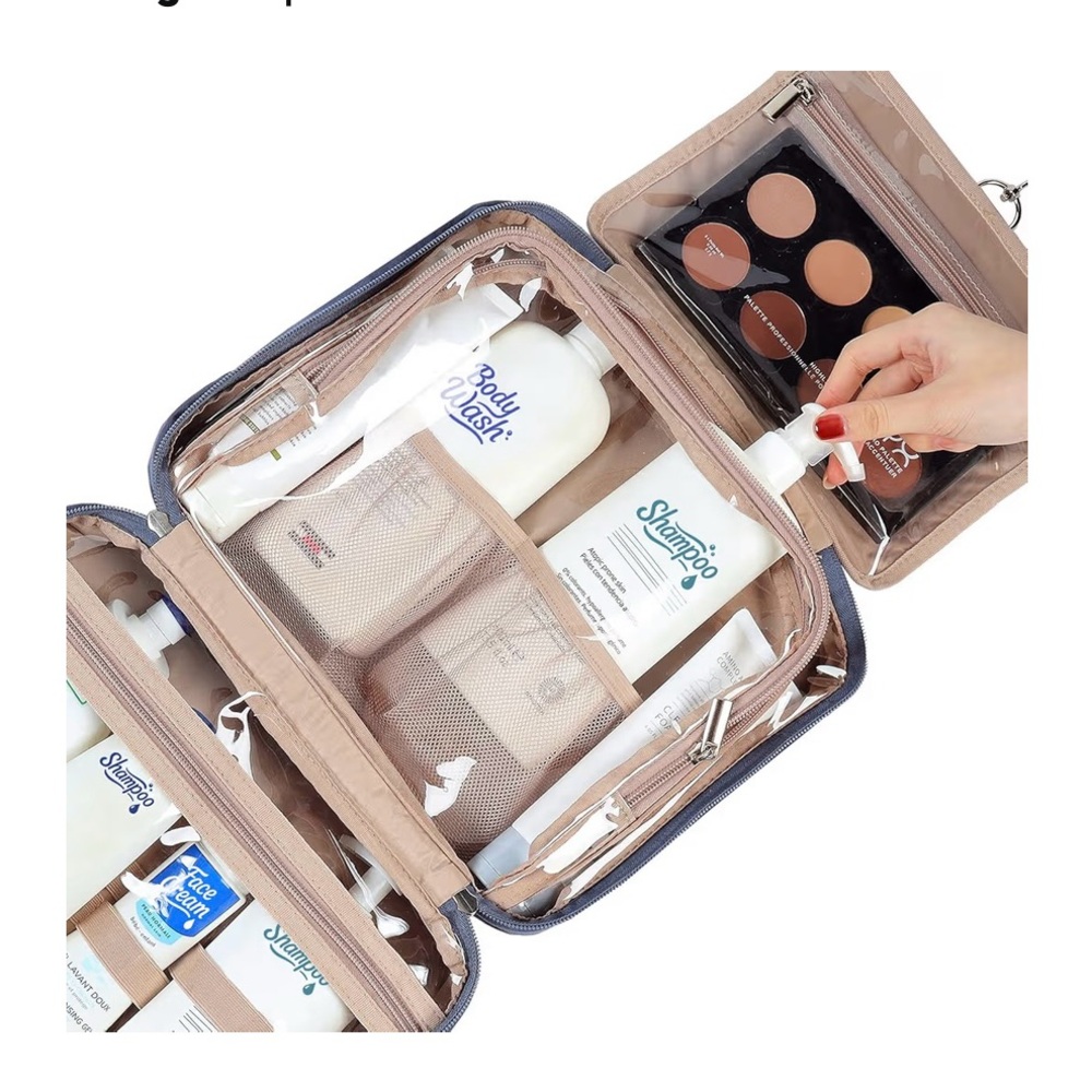 ✈️ Nishel Travel Toiletry Bag – NWOT 💙 - Picture 3 of 5